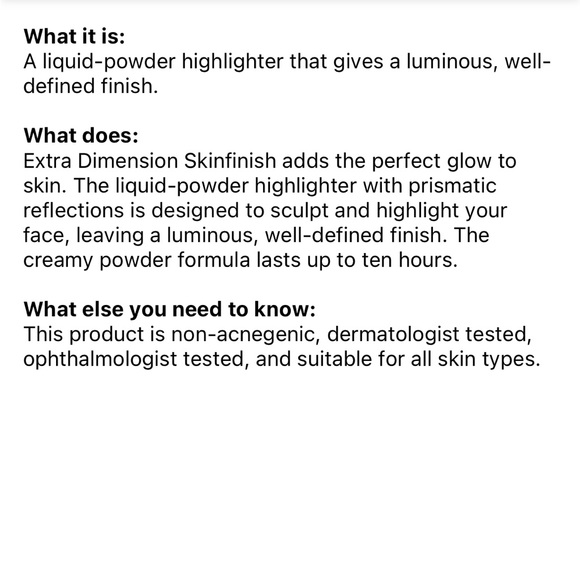 M.A.C. Extra Dimension Skin Finish - Picture 9 of 9